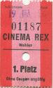 Wohlen - Cinema Rex - Kinokarte