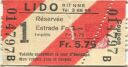 Bienne - Cinema Lido - Kinokarte