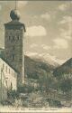Ansichtskarte - Schweiz - Kanton Wallis - 3900 Brig - Stockalperturm gegen Simplon