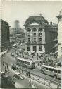 Lausanne - Place St. Francois et Tor Bel-Air - Foto-AK