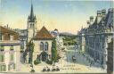 Postkarte - Lausanne - Place St. Francois