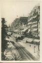 Montreux - Palace Hotel - Strassenbahn - Foto-AK 30er Jahre