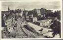 Lausanne - le Grand Pont et les Alpes - Foto-AK 20er Jahre