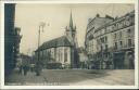 Lausanne - L'Eglise et la Place St. Francois - Foto-AK
