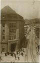 Lausanne - Banque Federale et grand Pont - Foto-AK