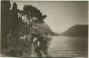 Lago di Lugano - Pinie e Cypressi verso Oria - Foto-AK