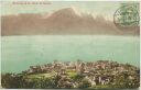 Postkarte - Montreux et les Alpes de Savoie