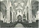 Postkarte - Brig-Glis - Inneres der Kirche