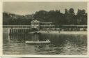 Lausanne - Strandbad - Foto-AK