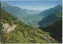 Postkarte - Martigny - la plaine du Rhone