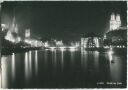 Zürich im Licht - Nacht - Foto-Ansichtskarte