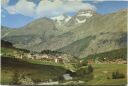 Postkarte - Saas-Fee - Fletschhorn und Lagginhorn