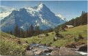 Postkarte - Grindelwald - Firstgebiet mit Eiger
