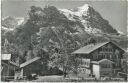 Grindelwald - Naturfreundehaus - Eiger und Fiescherwand - Foto-AK