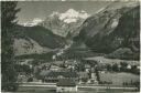 Foto-Ak - Kandersteg und Blümlisalp - Bahnhof