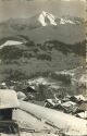 Adelboden - Kirche mit Bunderspitz und Kleiner Lohner