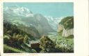 Lauterbrunnenthal und Jungfrau - Ansichtskarte