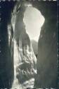 Saas-Fee - Gletschergrotte im Feegletscher - Postkarte