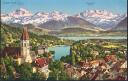 Postkarte - Thun - Panorama