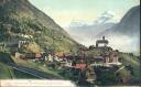 Postkarte - Wassen und die Windgelle (Gotthardbahn) ca. 1905