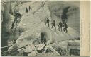 Postkarte - Grindelwald ca. 1900 - Gletscherbesteigung