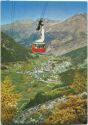 Luftseilbahn Saas-Fee - Felskinn - Ansichtskarte 