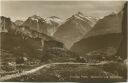 Schynige Platte - Wetterhorn und Schreckhorn - Foto-AK