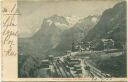 Postkarte - Kleine Scheidegg uns Wetterhorn