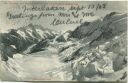 Postkarte - Eismeer und Schreckhorn von der Jungfraubahn-Station aus