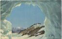 Postkarte - Jungfraujoch - Ausblick vom Sphinxstollen