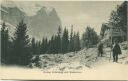 Postkarte - Grosse Scheidegg und Wetterhorn ca. 1905