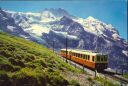 Ansichtskarte - Die Jungfraubahn