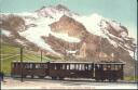 Jungfraubahn und Jungfrau - Postkarte