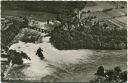 Der Rheinfall bei Schaffhausen - Luftaufnahme - Foto-AK