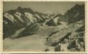 Postkarte - Jungfraubahn - Blick von Station Eismeer
