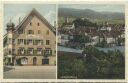 Postkarte - Laufenburg - Marktplatz - Hotel Adler