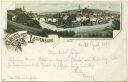 Postkarte - Laufenburg 1896