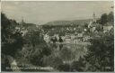 Blick auf Klein-Laufenburg und Laufenburg- Postkarte
