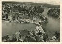 Postkarte - Blick von oben auf das schweizerische Laufenburg