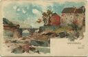 Postkarte - Laufenburg - Aquarell