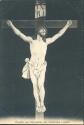 Kruzifix am Chorgitter der Hofkirche Luzern - Postkarte