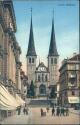 Postkarte - Luzern Hofkirche