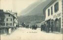 Postkarte - Saint Gingolph ca. 1900 - Cafe du Pont