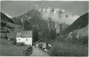 Kapelle Giessen bei Binn - Foto-AK 60er Jahre - Ziegen