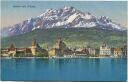 Postkarte - Luzern mit Pilatus