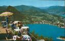 Ansichtskarte - Kanton Tessin - Lugano e il S. Salvatore visti dal monte Bre