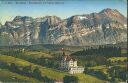 Ansichtskarte - Schweiz - Stadt St. Gallen - Scheffelstein mit Säntis