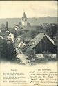 Ansichtskarte - Kilchberg - Teilansicht mit Requiem