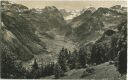 Braunwald - Blick ins Linthal - Foto-AK