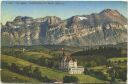 Postkarte - St. Gallen - Scheffelstein mit Säntis